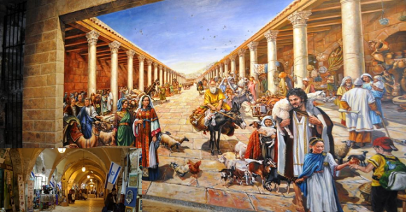 Cardo – antik huvudgata i Jerusalem