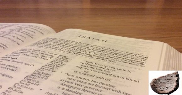 Domedagsprofeten Jesajas sigill upptäckt